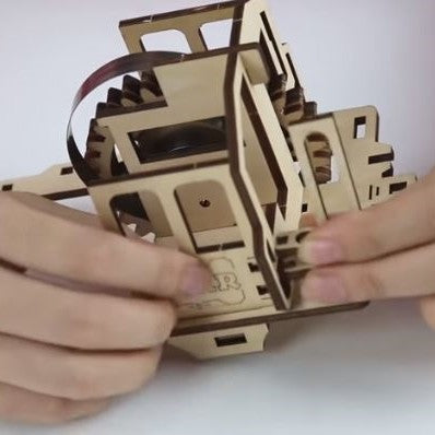 La Locomotive du Texas – Puzzle Mécanique en Bois 3D