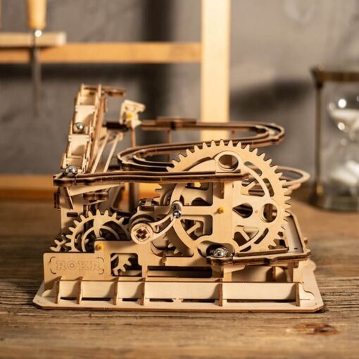Montagnes Russes – Puzzle mécanique en bois 3D