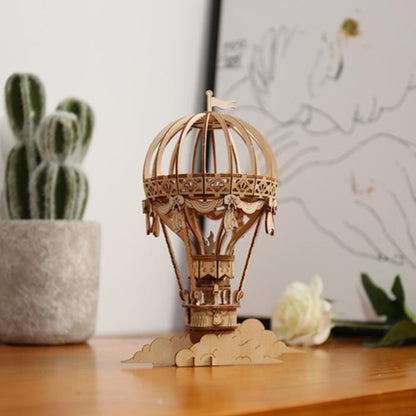 Montgolfière – Puzzle en bois 3D