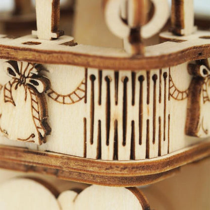 Montgolfière – Puzzle en bois 3D