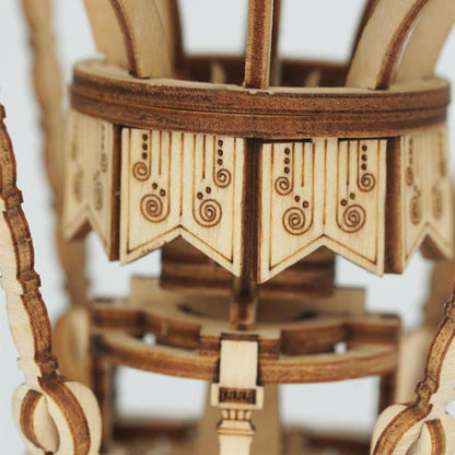 Montgolfière – Puzzle en bois 3D
