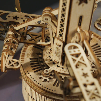 Tour de Contrôle – Puzzle en Bois Mécanique 3D