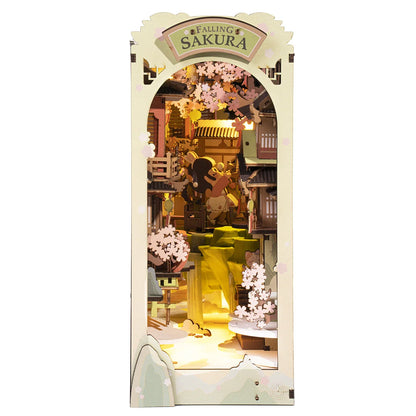 Sakura – Serre-livre en bois 3D