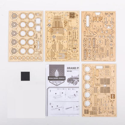 Voiture Grand Prix – Un Puzzle 3D d’Exception