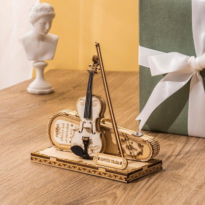 Violon – Puzzle en bois 3D