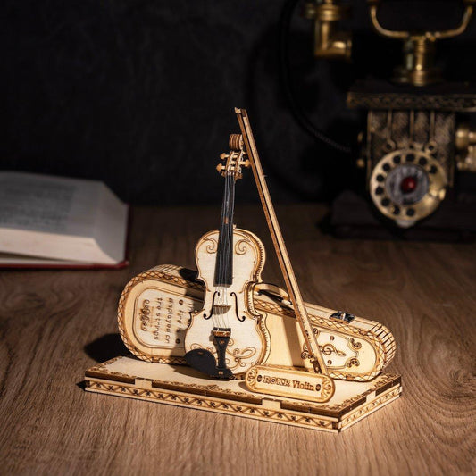Violon – Puzzle en bois 3D