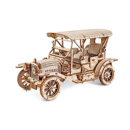 Voiture Vintage 3D – Puzzle en bois