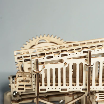 Descente Express – Puzzle mécanique en bois 3D