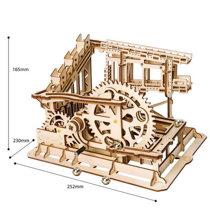 Descente Express – Puzzle mécanique en bois 3D