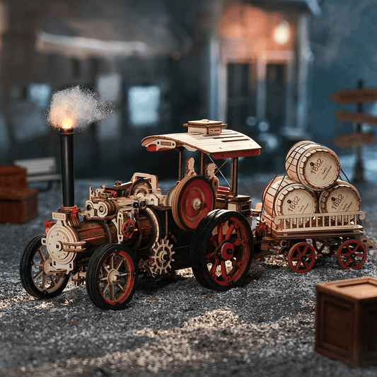 Locomotive à vapeur – Puzzle en bois 3D