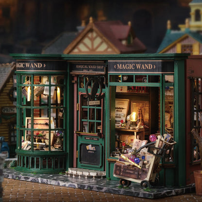 Miniature En Bois 3D – Baguette Magique
