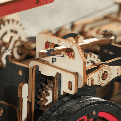 Locomotive à vapeur – Puzzle en bois 3D