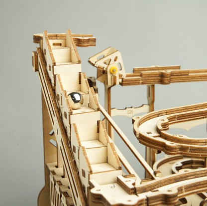Montagnes Russes – Puzzle mécanique en bois 3D