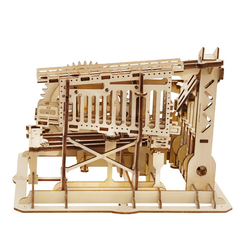 Descente Express – Puzzle mécanique en bois 3D