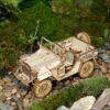voiture jeep de l’armée puzzle 3D