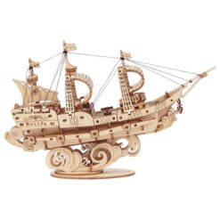 Puzzle En bois 3D Bateau de pirates 6591 6591 Jouets en bois