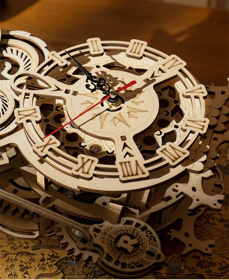 Puzzle 3d Horloge Pendule Hibou en Bois Créatif Regaolo - Cdiscount Maison