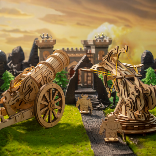 Armes dartillerie Puzzle en bois 3D MECAPUZZLE