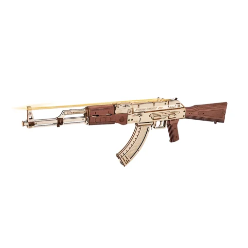 Fusil en bois Maquette en bois 3D 2 MECAPUZZLE