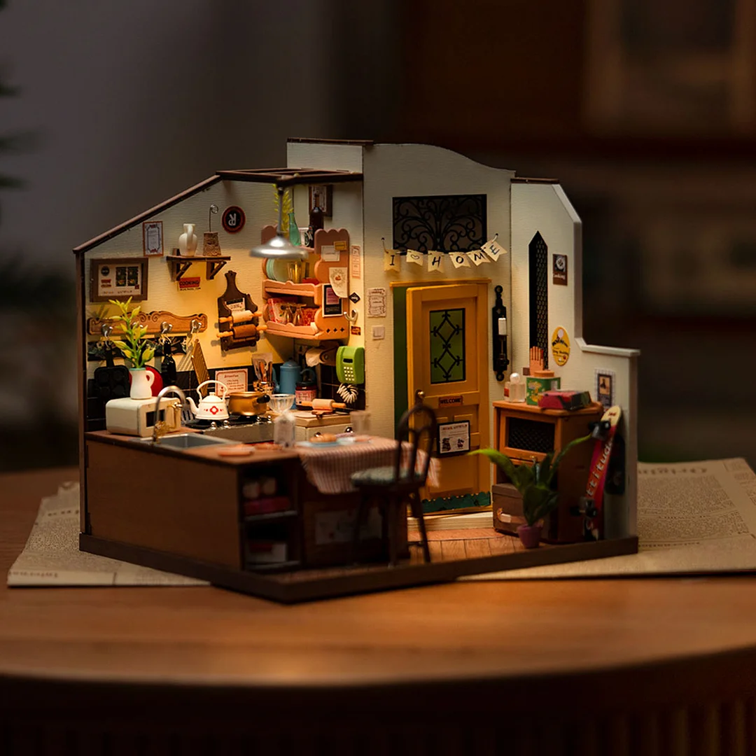 Kit de cuisine miniature Cozy - MECAPUZZLE