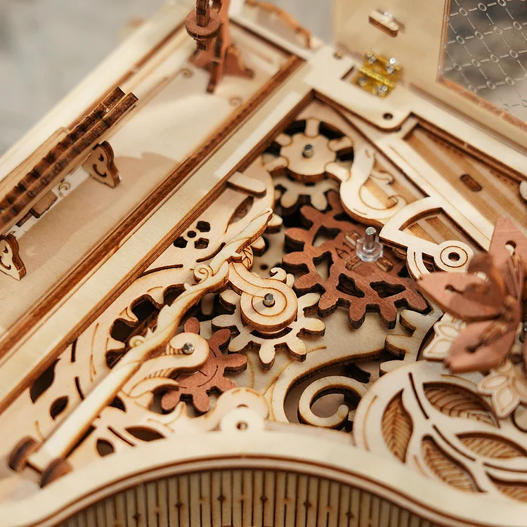 Une nuit à la Tour Eiffel - Puzzle en bois 3D - MECAPUZZLE